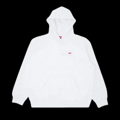 Supreme Small Box Hooded Sweatshirt 'Ash Grey'