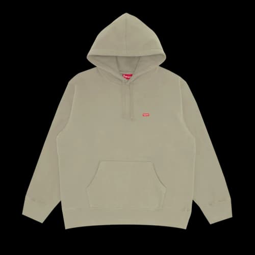Supreme Small Box Hooded Sweatshirt 'Olive'
