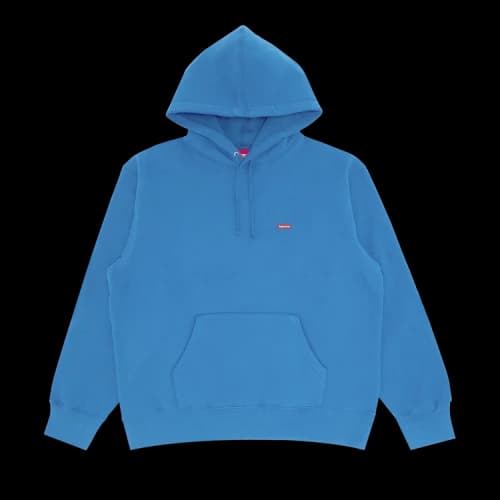 Supreme Small Box Hooded Sweatshirt 'Pale Royal'