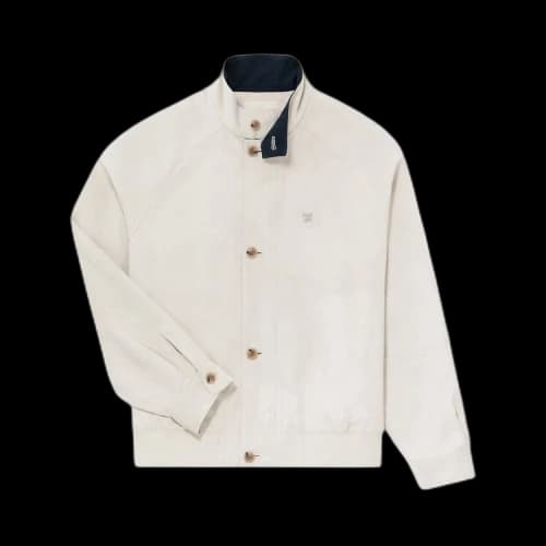 Aimé Leon Dore Brushed Nylon Casual Jacket 'Silver Birch'