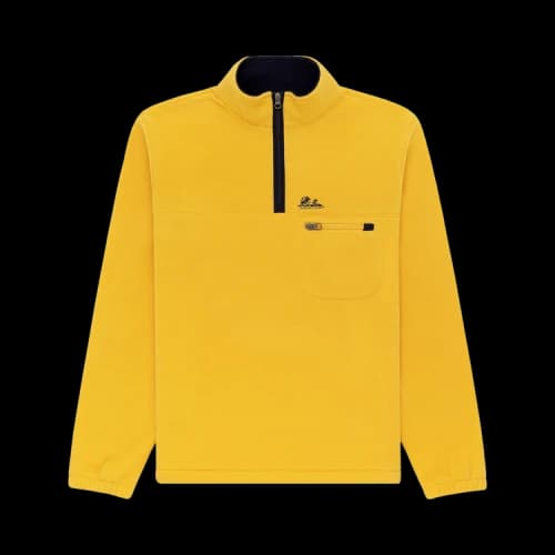 Aimé Leon Dore Quarter Zip Fleece Pullover 'Daffodil'
