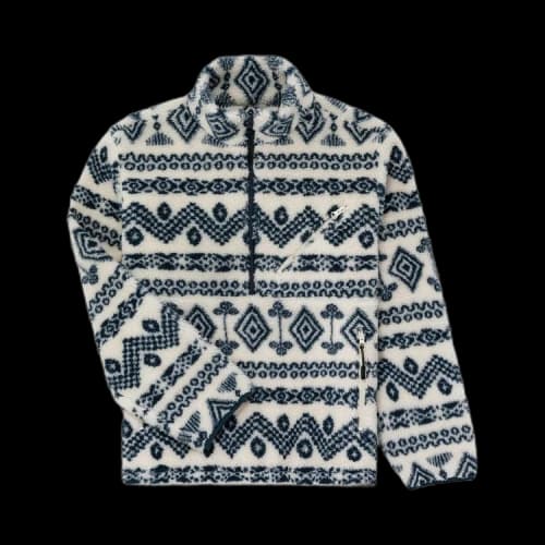 Aimé Leon Dore Printed Fleece Pullover 'Pristine'