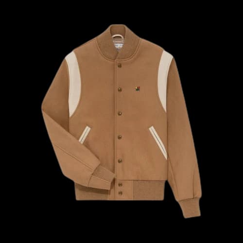 Aimé Leon Dore Crest Varsity Jacket 'Camel'