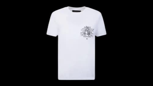 AMIRI Precious Memories Design T-Shirt White