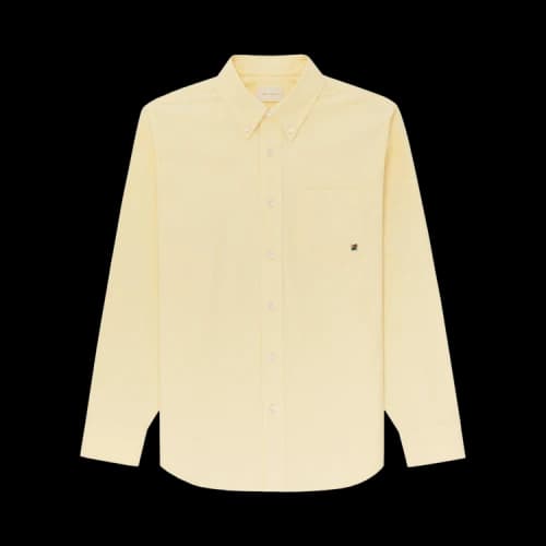 Aimé Leon Dore Crest Oxford Shirt 'Yellow'