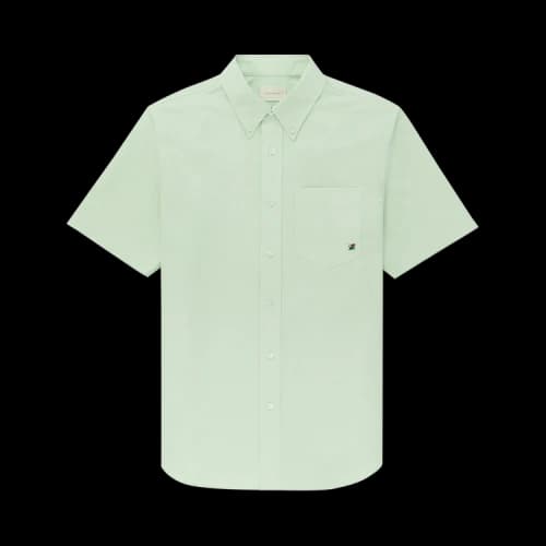 Aimé Leon Dore Crest Short-Sleeve Oxford Shirt 'Mint'