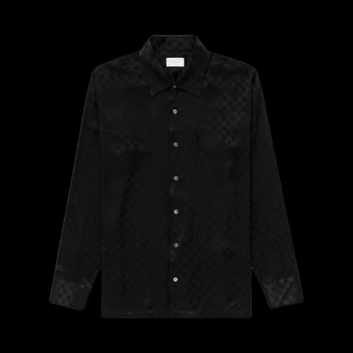 Aimé Leon Dore Jacquard Monogram Shirt 'Black'
