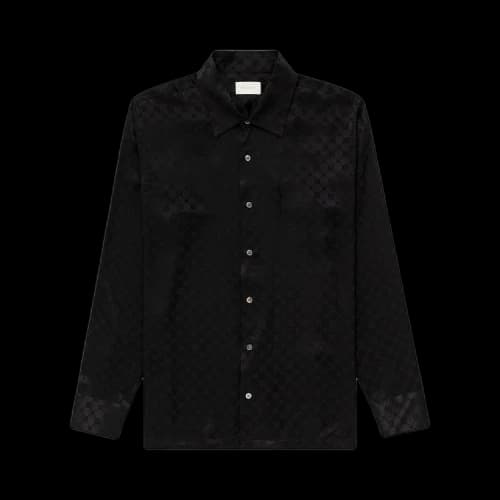 Aimé Leon Dore Jacquard Monogram Shirt 'Pristine'