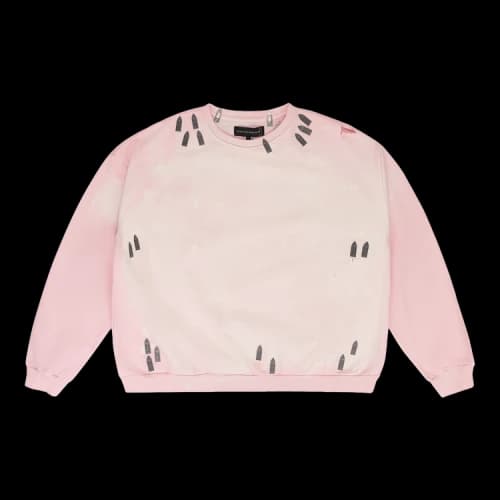 Who Decides War Hardware Crewneck Sweatshirt 'Pink'