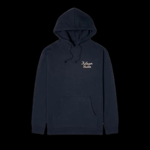 KidSuper Script Logo Hoodie 'Blue'