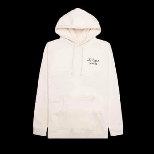 KidSuper Script Logo Hoodie 'Cream'