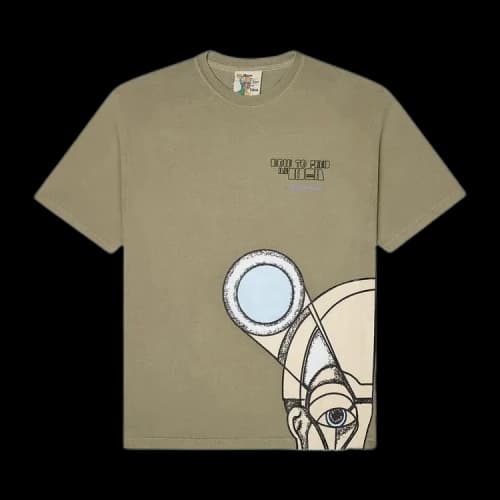 KidSuper How To Find An Idea Tee 'Cream'
