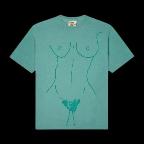 KidSuper Women Figure Tee 'Green'