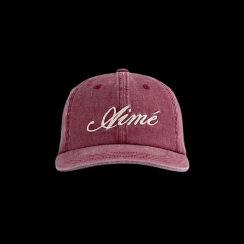 Aimé Leon Dore Washed Aimé Logo Hat 'Merlot'