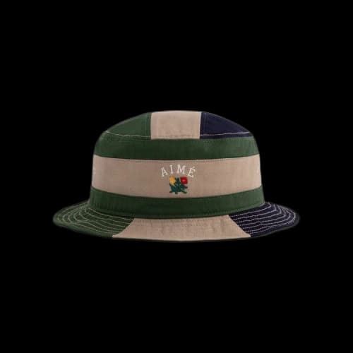 Aimé Leon Dore Colorblock Crest Bucket Hat 'Twill'