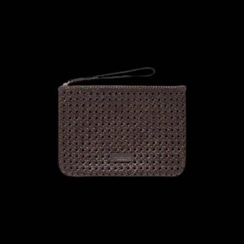 Aimé Leon Dore Woven Leather Pouch 'Brown'