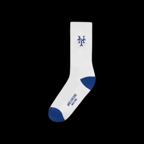 Aimé Leon Dore x New York Mets Crew Sock 'White'