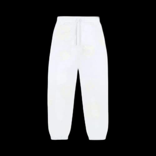 Denim Tears Mono Cotton Wreath Sweatpants 'White'