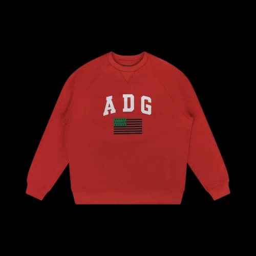 Denim Tears 1619 Crewneck 'Red'