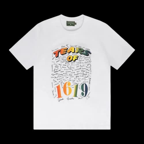 Denim Tears Tears Of 1619 Tee 'White'
