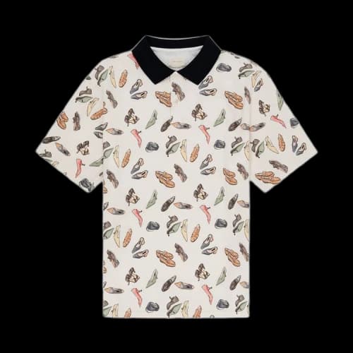 Aimé Leon Dore Printed Piqué Polo 'Pristine'
