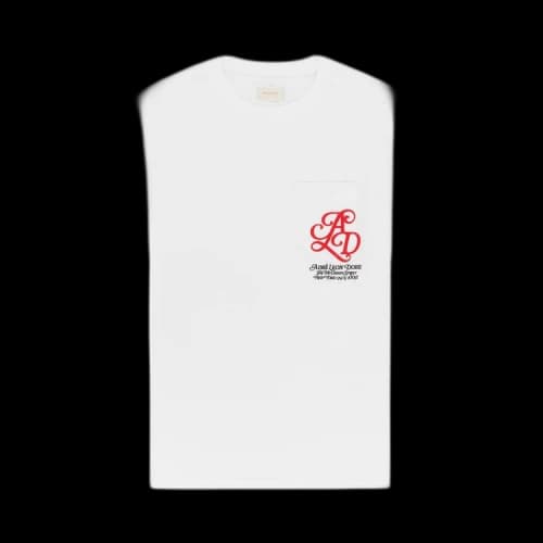 Aimé Leon Dore Monogram Pocket Tee 'Bright White'
