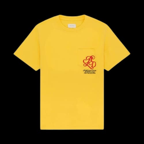 Aimé Leon Dore Monogram Pocket Tee 'Dandelion'