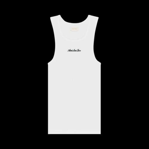 Aimé Leon Dore Embroidered Logo Tank Top 'White'