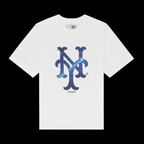 Aimé Leon Dore x New York Mets Logo Tee 'White'
