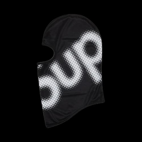 Supreme Halftone Lightweight Balaclava 'Black'