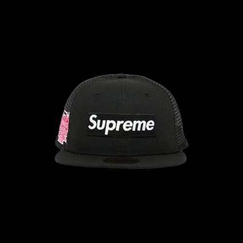 Supreme Box Logo Mesh Back New Era 'Black'