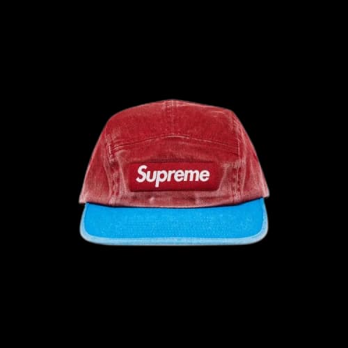 Supreme Pigment 2-Tone Camp Cap 'Red'