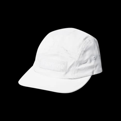 Supreme x MM6 Maison Margiela Painted Camp Cap 'White'