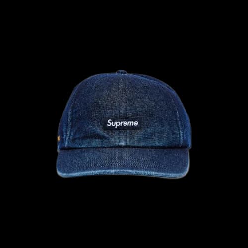 Supreme Cordura Denim Small Box 6-Panel 'Blue'