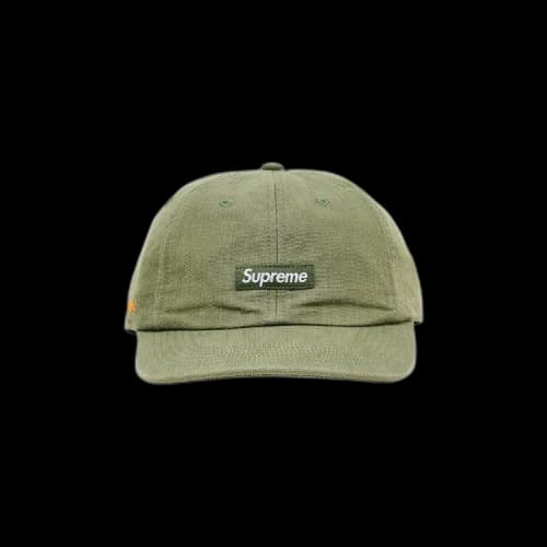 Supreme Cordura Denim Small Box 6-Panel 'Green'