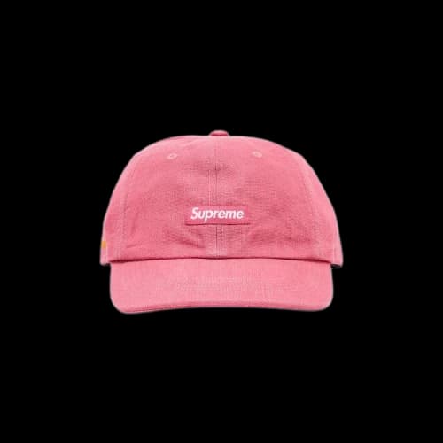 Supreme Cordura Denim Small Box 6-Panel 'Pink'