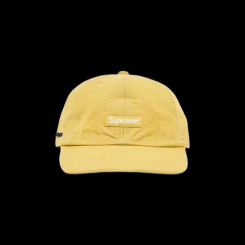 Supreme Cordura Denim Small Box 6-Panel 'Yellow'