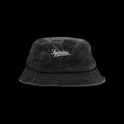 Supreme Coated Denim Crusher 'Black'