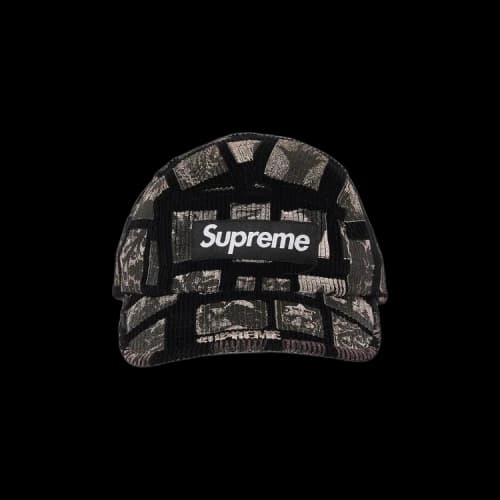 Supreme Weirdo Dave Corduroy Camp Cap 'Black'