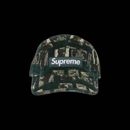 Supreme Weirdo Dave Corduroy Camp Cap 'Green'