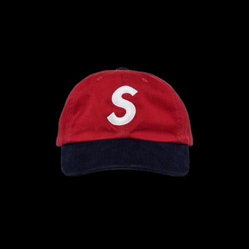 Supreme 2-Tone S Logo 6-Panel 'Red'