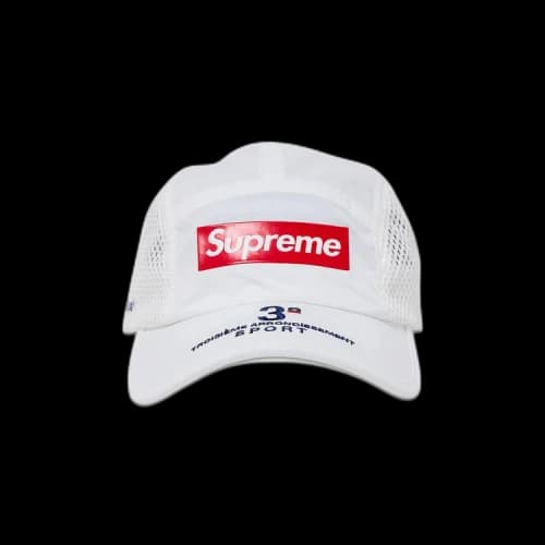 Supreme Mesh Side Panel Camp Cap 'White'
