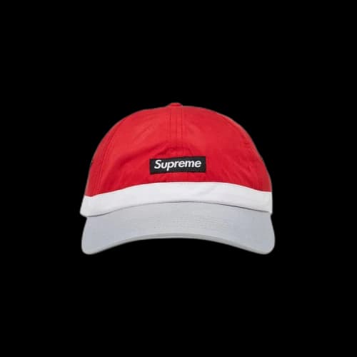 Supreme Crown Band Nylon 6-Panel 'Red'