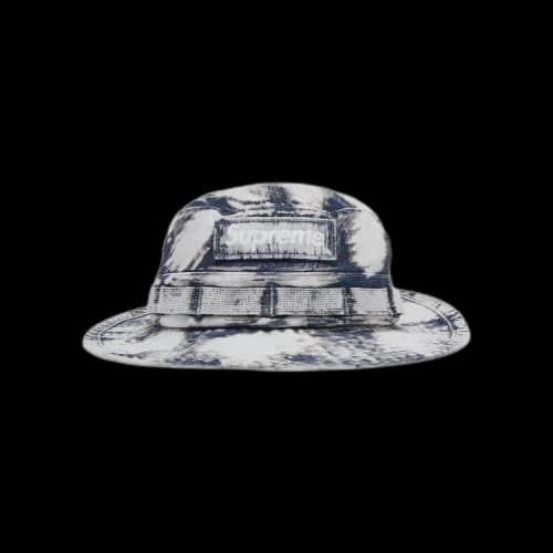 Supreme Bleached Chino Boonie 'Navy'