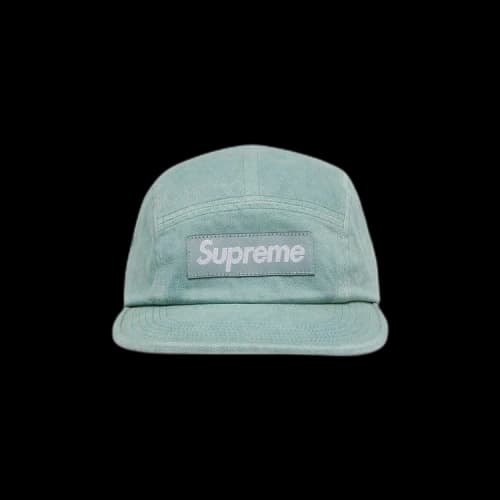 Supreme Denim Camp Cap 'Mint'