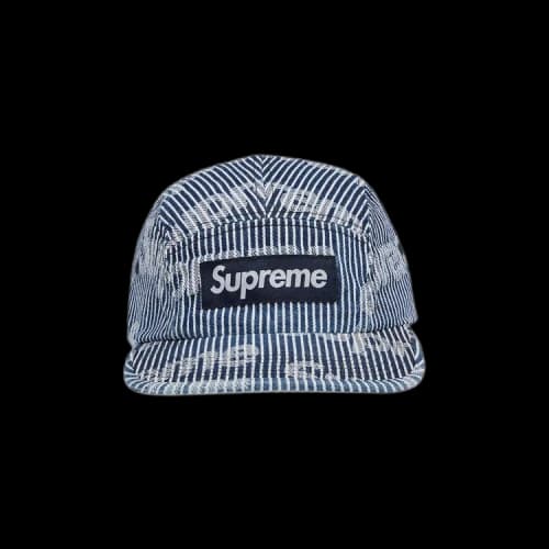 Supreme Denim Camp Cap 'Stripe'
