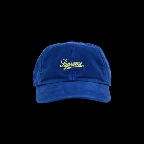 Supreme Lightweight Moleskin 6-Panel 'Blue'