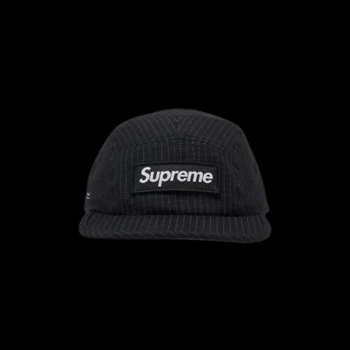 Supreme Reflective Ripstop Camp Cap 'Black'