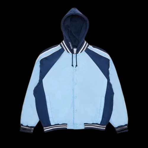 Supreme Hooded Stadium Jacket 'Blue'