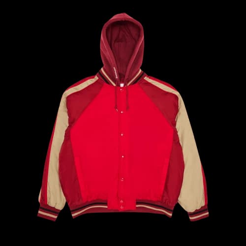 Supreme Hooded Stadium Jacket 'Red'